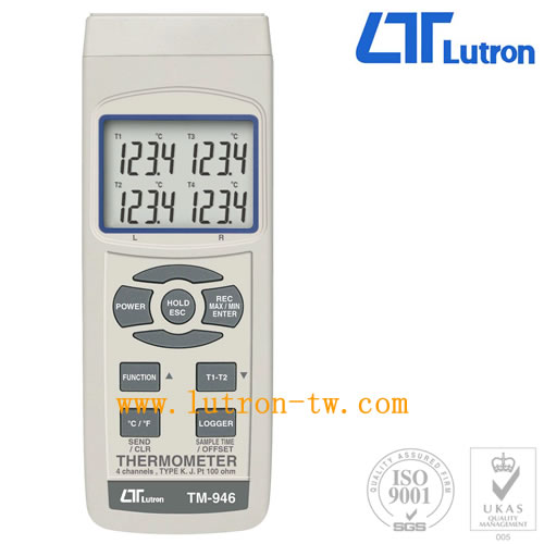 TM-946 四通道温度计（记录型）